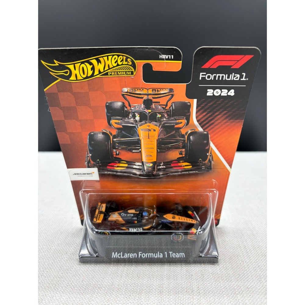 Hot Wheels Premium 2024 Formula 1 McLaren F1 Team #81 Die-Cast Car HRV11